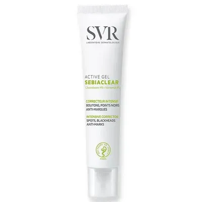 SVR Sebiaclear, Active, Correcteur Intensif Boutons, Points Noirs, Anti-Marques [Intensive Care Spots, Blackheads, Anti - Marks] (Aktywny krem redukujący uciążliwe niedoskonałości)