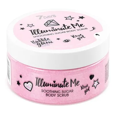 Vilenta 7 Days, Illuminate Me, Smoothing Sugar Body Scrub Rose Girl (Wygładzający cukrowy peeling do ciała)