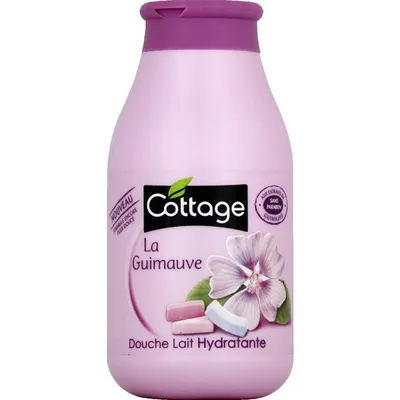 Cottage Douche Lait Hydratante La Guimauve (Kremowy żel pod prysznic o zapachu ptasiego mleczka)
