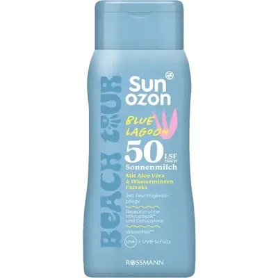 SunOzon Beach Tour, Blue Lagoon, Sun Milk SPF50 (Mleczko do opalania SPF50)