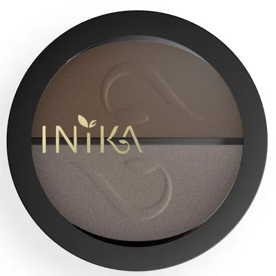 Inika Pressed Mineral Eyeshadow Duo (Podwójne mineralne cienie do powiek)