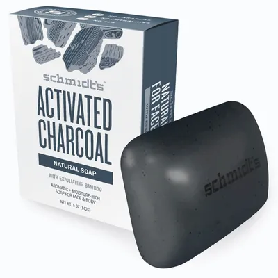 Schmidt's Activated Charcoal Natural Soap (Mydło w kostce z węglem)