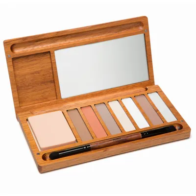 Alilla Naturals Zestaw cieni mineralnych z bazą `Nude`