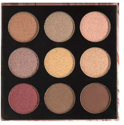 Deliplus Color, Hot Metal Eyeshadow Palette (Paleta 9 cieni do powiek)