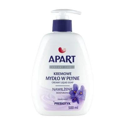 Apart Fiołek i Prebiotyk, Kremowe mydło w płynie