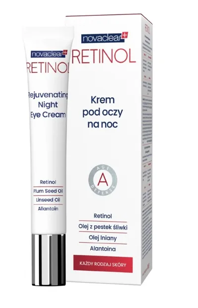 Novaclear Retinol, Rejuvenating Eye Night Cream (Krem pod oczy na noc)