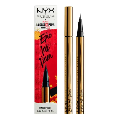 NYX Professional Makeup NYX Professional Makeup x La Casa De Papel, Waterproof Eyeliner (Wodoodporny eyeliner)