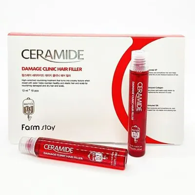 FarmStay Ceramide Damage Clinic Hair Filler (Nawilżający filler ceramidowy do włosów)