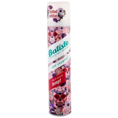 Batiste Tempt Edgy & Romantic Dry Shampoo (Suchy szampon do włosów przetłuszczających się)