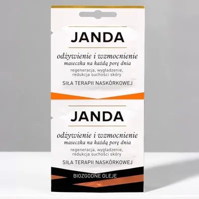 Janda Siła Terapii Naskórkowej, Maseczka na każdą porę dnia 'Odżywienie i wzmocnienie'