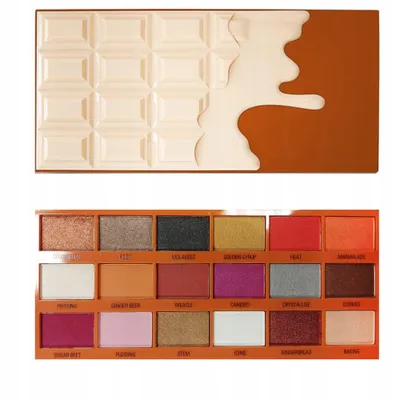 I Heart Revolution Gingerbread Chocolate Eyeshadow Palette (Paleta cieni do powiek)