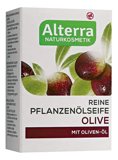 Alterra Olive, Reine Pflanzenölseife (Mydło z olejami roślinnymi z czystą oliwą z oliwek)