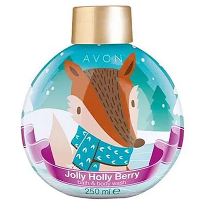 Avon Jolly Holly Berry Bath & Body Wash (Płyn do kąpieli dla dzieci `Radosna jagoda`)