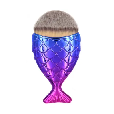 Mermaid Salon The Original Chubby Mermaid Brush (Pędzel do makijażu twarzy)
