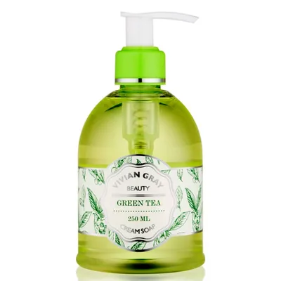Vivian Gray Naturals, Green Tea Cream Soap (Kremowe mydło w płynie)