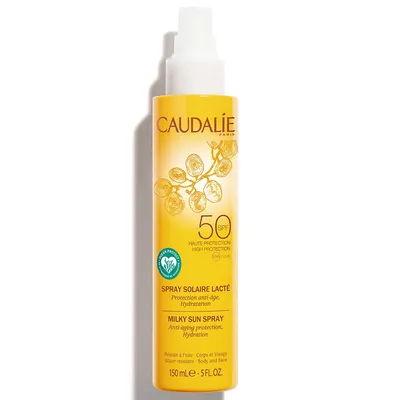 Caudalie Spray Solaire Lacte SPF50 (Spray nawilżający do opalania SPF50)