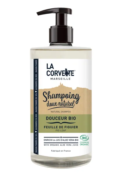 La Corvette Shampoing Doux Douceur Feuille de Figuier (Szampon naturalny `Figowy listek`)
