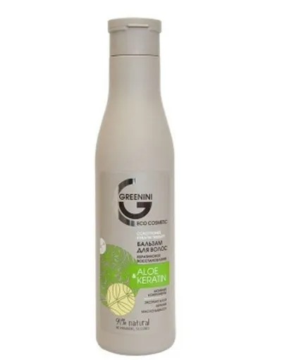 Greenini Odżywka/balsam do włosów `Aloes i keratyna`