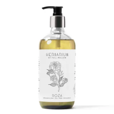 Full Mellow Herbarium, Organiczny żel pod prysznic `Róża`