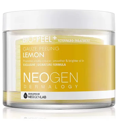 Neogen Dermalogy, Bio-Peel Gauze Peeling Lemon (Waciki peelingujące 'Cytryna')