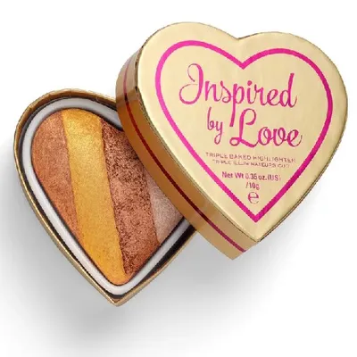 I Heart Revolution Inspired By Love Marie Curie, Triple Baked Highlighter (Rozświetlacz do twarzy)