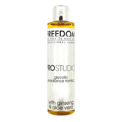 Freedom Makeup London Pro Studio, Glycolic Radiance Tonic with Ginseng & Aloe Vera (Złuszczający tonik do twarzy)