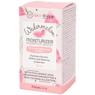 Action Skin Bliss, Watermeloon,  Moisturizer Hydration Boost (Arbuzowy krem nawilżający do twarzy)