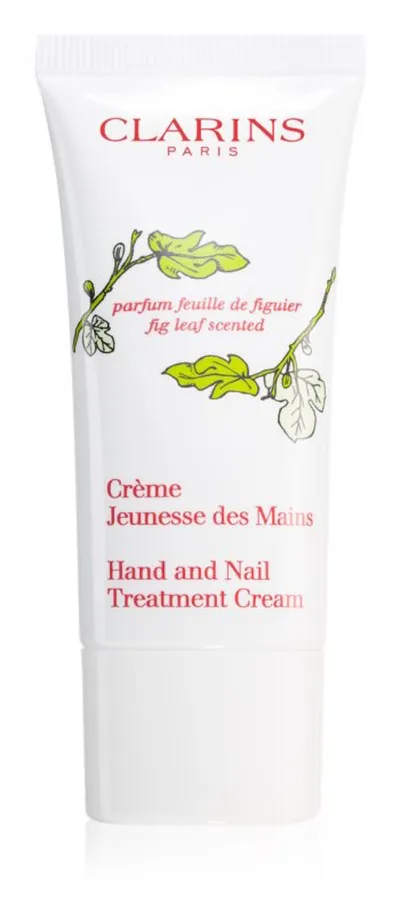 Clarins Creme Jeunesse des Mains [Hand and Nail Treatment Care] (Zmiękczający krem do rąk i paznokci o zapachu liści figowych)