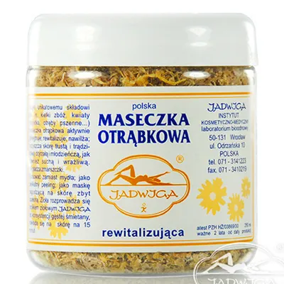 Jadwiga Maseczka rewitalizująca otrąbkowa