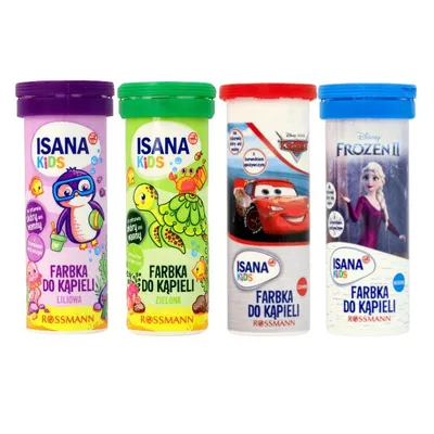 Isana Kids, Farbka do kąpieli (nowa wersja)