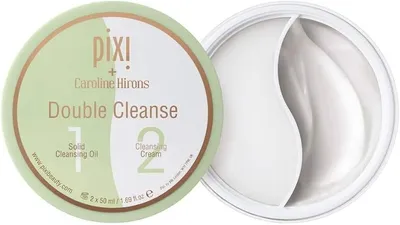 Pixi Double cleanse Solid Cleansing Oil+Cleansing Cream (Olejek i krem do oczyszczania twarzy 2w1)