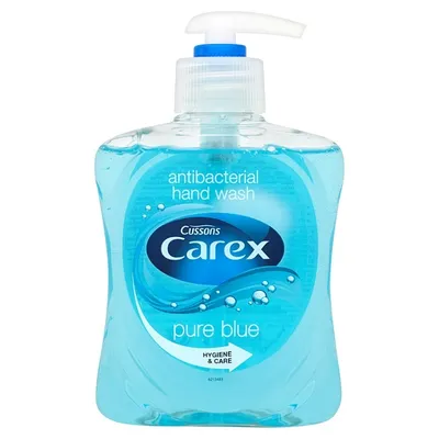 Carex Pure Blue, Antibacterial Hand Wash (Antybakteryjne mydło w płynie)