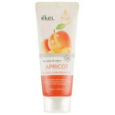 Ekel Apricot Natural Clean Peeling Gel (Żel peelingujący do twarzy z ekstraktem z morelek)