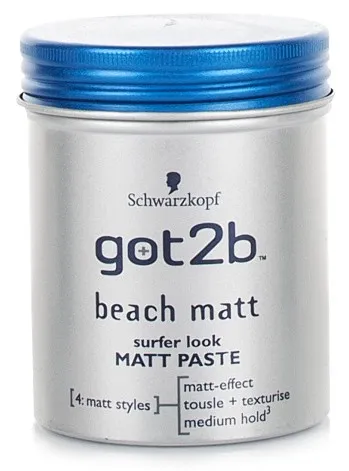 Got2b Beach Boy, Surfer Look Matt Paste (Pasta matująca)
