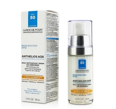 La Roche-Posay Anthelios Aox, Daily Antioxidant Serum with Sunscreen SPF 50 (Antyoksydacyjne serum z filtrem SPF 50)