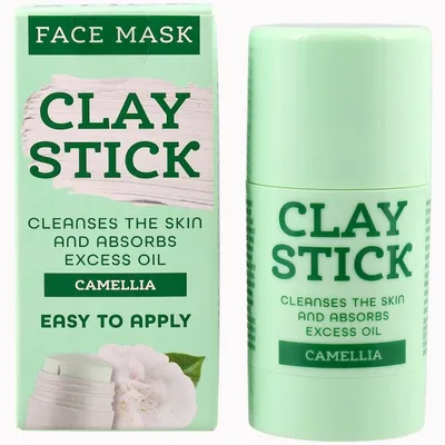 Action Clay Stick Face Mask Camellia (Maska glinkowa z kamelią)