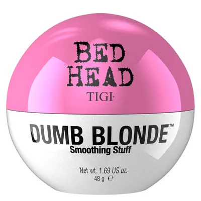 Tigi Bedhead, Dumb Blonde Smoothing Stuff (Krem wygładzający do włosów blond)