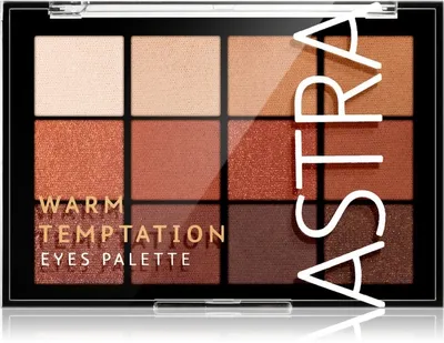 Astra Cosmetic Warm Temptation Eyes Palette (Paleta cieni do powiek)