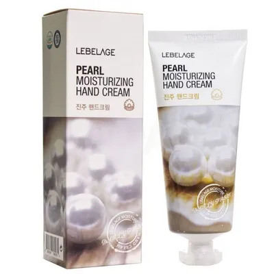 Lebelage Pearl Moisturizing Hand Cream (Krem do rąk z ekstraktem z pereł)