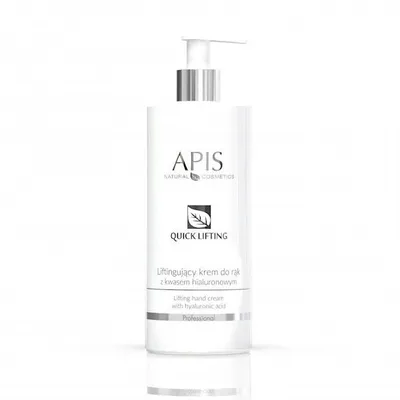 Apis Quick Lifting, Lifting Hand Cream With Hyaluronic Acid (Liftingujący krem do rąk z kwasem hialuronowym)