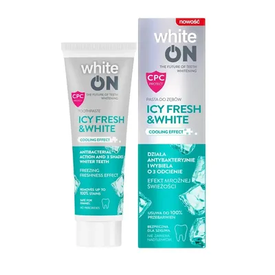 WhiteON Icy Fresh & White Toothpaste (Pasta do zębów)
