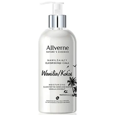 Allvernum Nature's Essences Nawilżający eliksir do rąk i ciała `Wanilia i kokos`