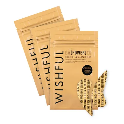 Wishful Empowered Eye Lift & Contour Double Peptide (Żelowe płatki pod oczy)