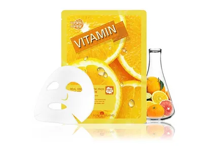 May Island Real Essence, Vitamin Mask Pack (Maska w płachcie)