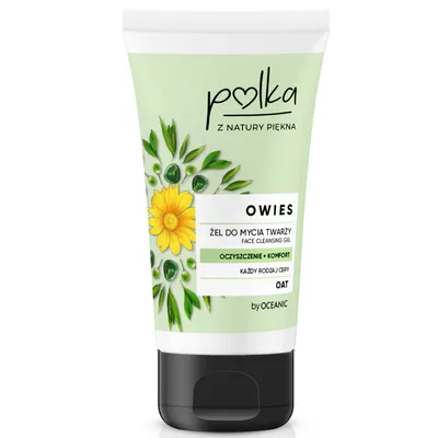 Polka Owies, Żel do mycia twarzy `Oczyszczenie + komfort`