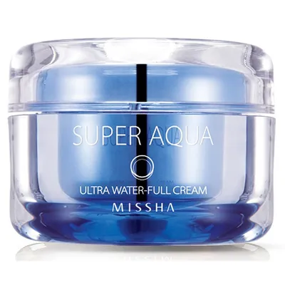 Missha Super Aqua, Ultra Water - Full Cream (Krem do twarzy głęboko nawilżający)
