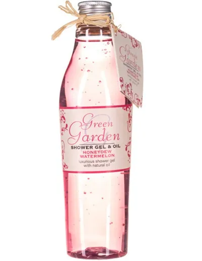 Green Garden Shower Gel & Oil Honeydew &  Watermelon (Żel pod prysznic `Melon i arbuz`)