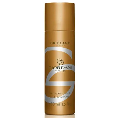 Oriflame Giordani Gold, Anti-perspirant 24H Deodorant (Dezodorant antyperspiracyjny)