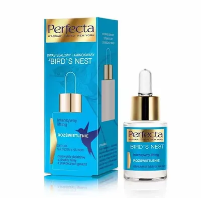 Perfecta Bird`s Nest, Serum na dzień i na noc `Intensywny lifting i rozświetlenie`