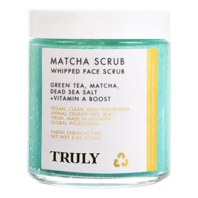 Truly Matcha Scrub (Piankowy peeling do twarzy)
